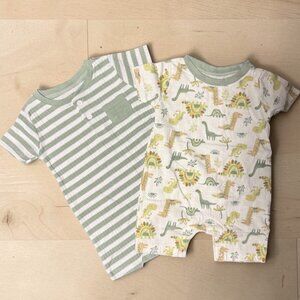 Baby Boy Rompers - Set of 2